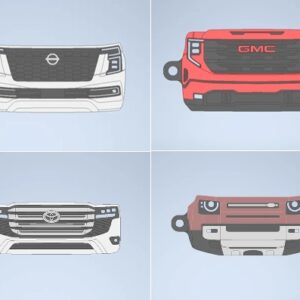 ميدالية شكل السيارة