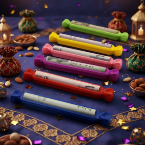 قالب العملة الورقية على شكل حلاوة