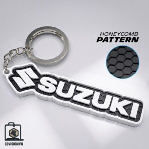 ميدالية شعار مع كلمة SUZUKI