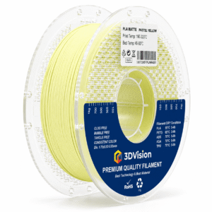 Pastel Yellow Matte PLA Pro