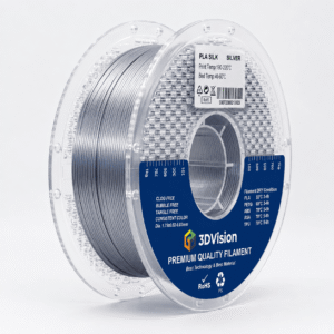 Silver Silk PLA Pro